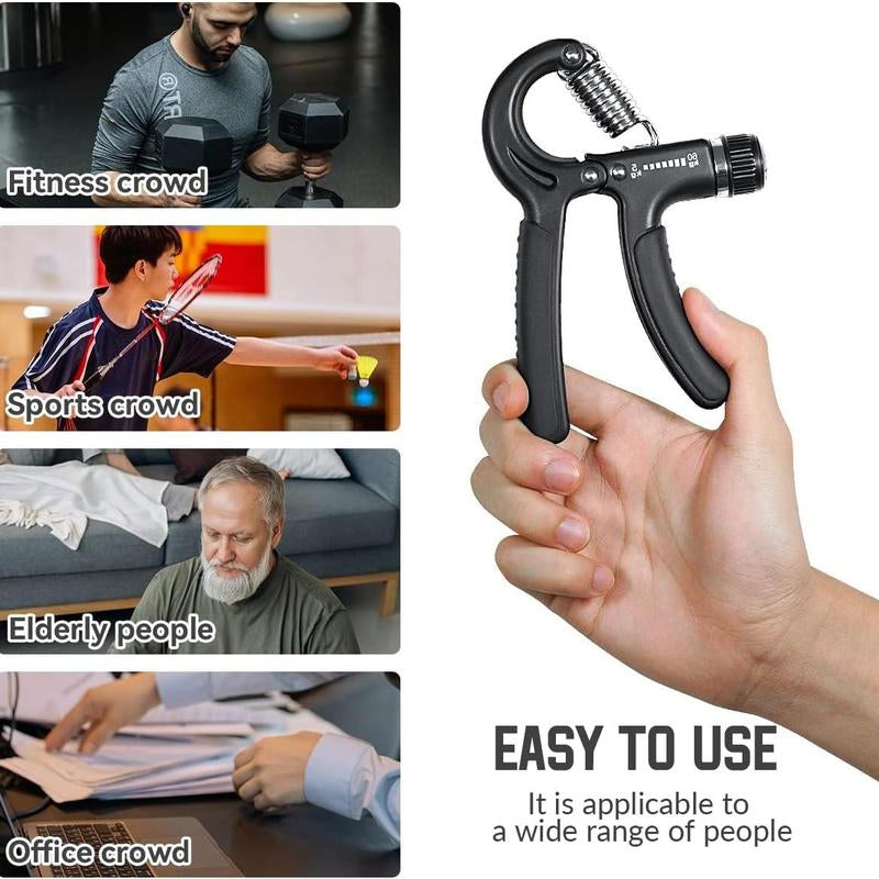 Workout Hand Gripper, 11Lbs-132Lbs Hand Grip Exerciser, Exercise Hand Grip Strengthener, Workout Equipment, Home Gym Equipment, Valentine'S Day Gift