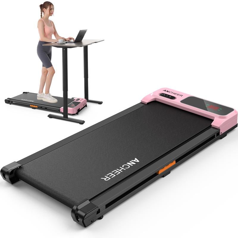 Ancheer Compact Treadmill - Adjustable Speeds and Cushioned Comfort for Home Fitness Enthusiasts - Prostamina - Treadmills - Prostamina - 【Live】Ancheer Compact Treadmill - Bright Colors, Adjustable Speeds, and Cushioned Comfort for Home Fitness Enthusiasts Home Workout Equipment
