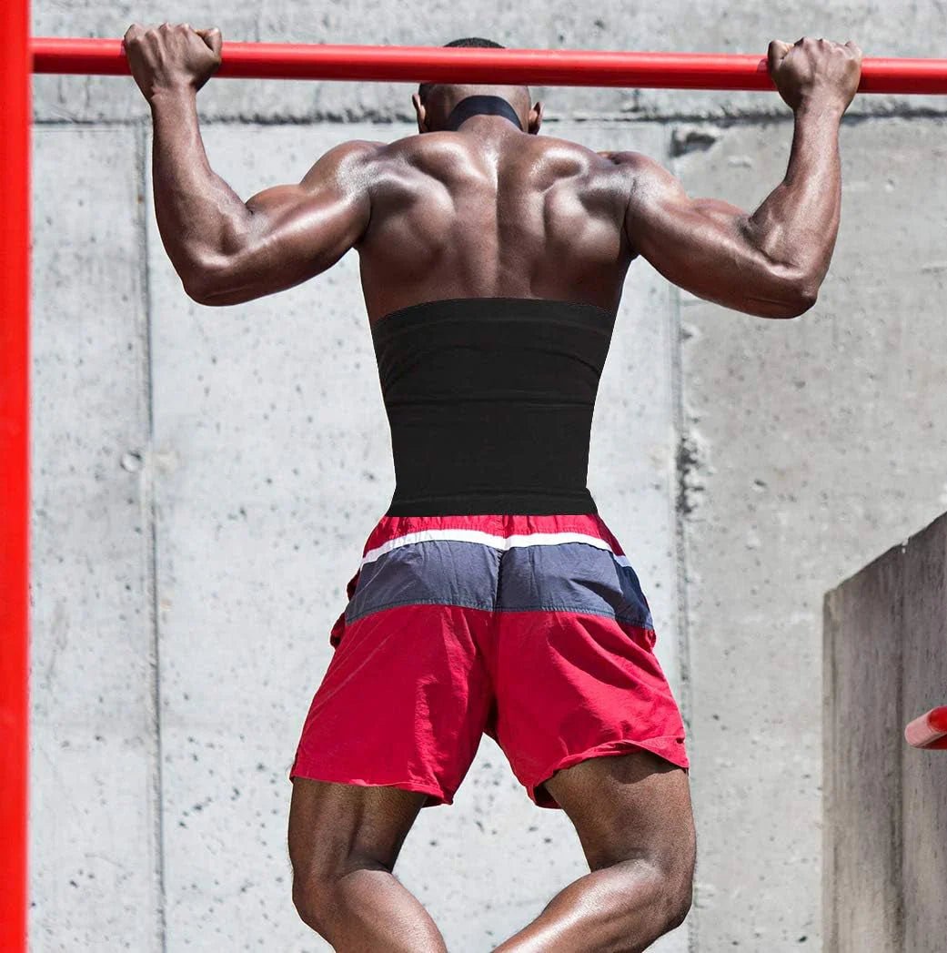 Sauna Waist Trimmer Belt for Men - Prostamina - Prostamina - Sauna Waist Trimmer Belt for Men