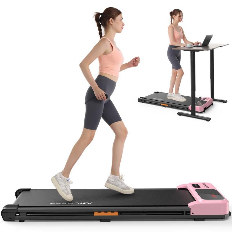 Ancheer Compact Treadmill - Adjustable Speeds and Cushioned Comfort for Home Fitness Enthusiasts - Prostamina - Treadmills - Prostamina - 【Live】Ancheer Compact Treadmill - Bright Colors, Adjustable Speeds, and Cushioned Comfort for Home Fitness Enthusiasts Home Workout Equipment