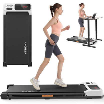 Ancheer Compact Treadmill - Adjustable Speeds and Cushioned Comfort for Home Fitness Enthusiasts - Prostamina - Treadmills - Prostamina - 【Live】Ancheer Compact Treadmill - Bright Colors, Adjustable Speeds, and Cushioned Comfort for Home Fitness Enthusiasts Home Workout Equipment