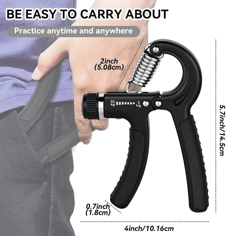 Workout Hand Gripper, 11Lbs-132Lbs Hand Grip Exerciser, Exercise Hand Grip Strengthener, Workout Equipment, Home Gym Equipment, Valentine'S Day Gift