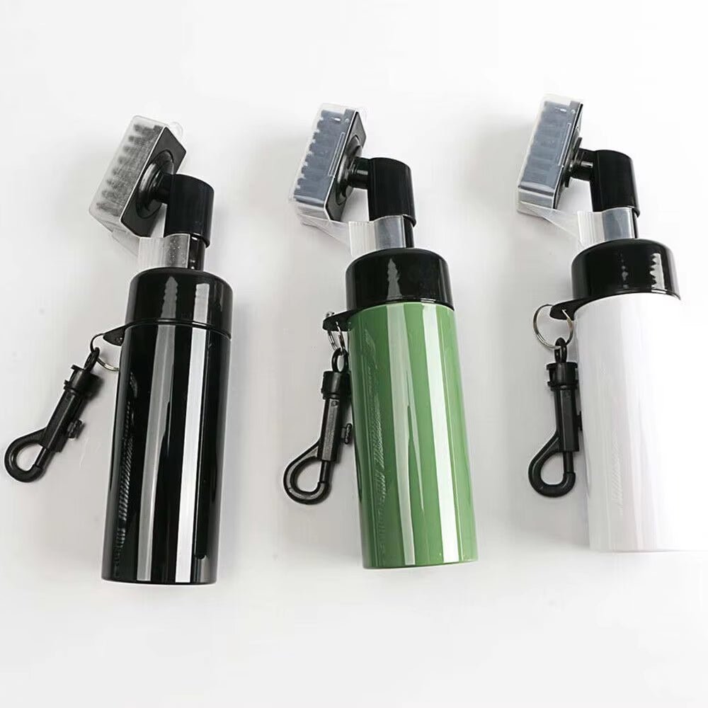 Golf Club Groove Cleaner Brush with Leakproof Spray Bottle Automatic Water Professional Golf Cleaning Kit Portable Golf Tools - Prostamina - Prostamina - Golf Club Groove Cleaner Brush with Leakproof Spray Bottle Automatic Water Professional Golf Cleaning Kit Portable Golf Tools