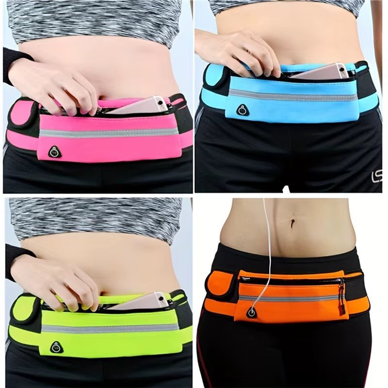 Sport Running Waist Bag for Women Men Comfortable Gym Fanny Bag Safty Tape Cycling Phone Case Running Belt - Prostamina - Prostamina - Sport Running Waist Bag for Women Men Comfortable Gym Fanny Bag Safty Tape Cycling Phone Case Running Belt