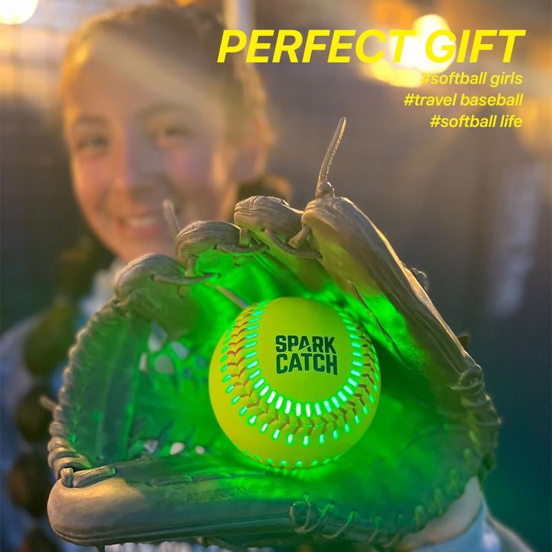 Spark Catch 12” Softball (Impact - Activated) - Perfect Holiday Gift - Prostamina - Prostamina - Spark Catch 12” Softball (Impact - Activated) - Perfect Holiday Gift