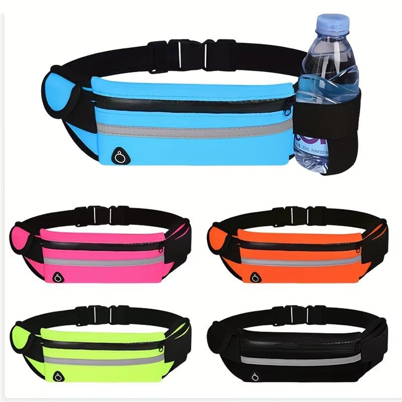 Sport Running Waist Bag for Women Men Comfortable Gym Fanny Bag Safty Tape Cycling Phone Case Running Belt - Prostamina - Prostamina - Sport Running Waist Bag for Women Men Comfortable Gym Fanny Bag Safty Tape Cycling Phone Case Running Belt