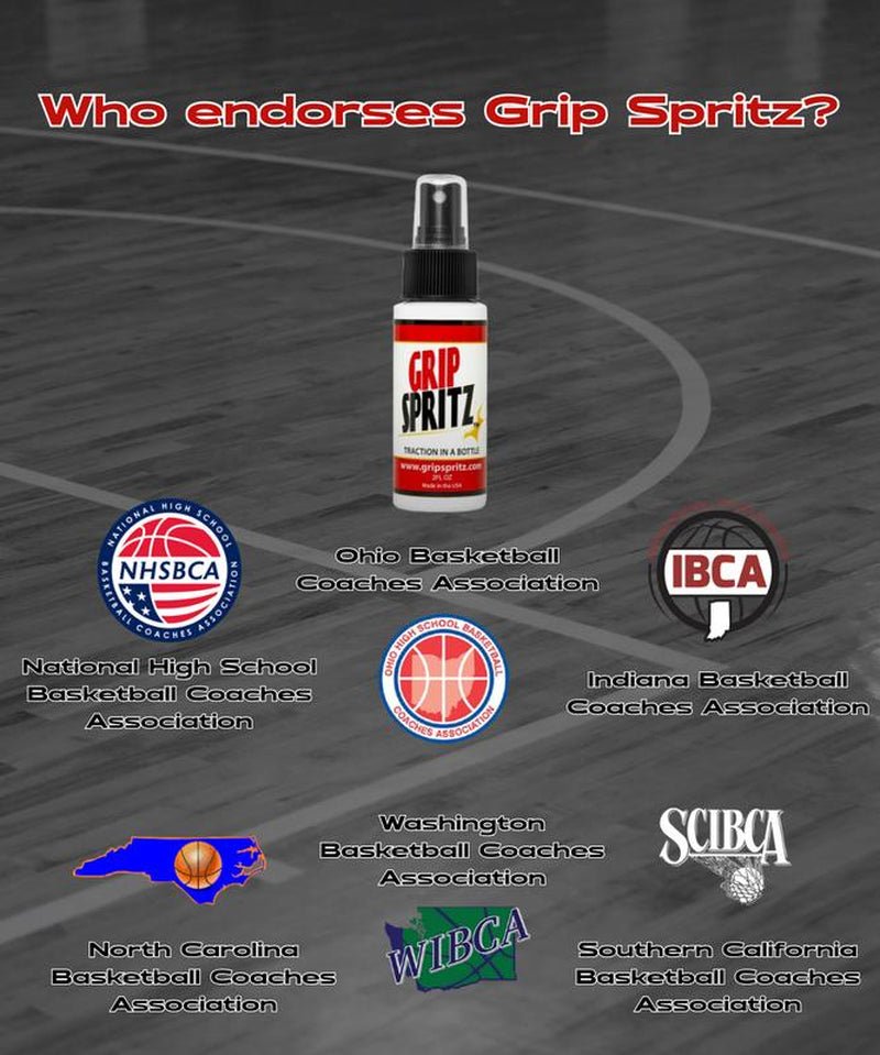 Grip Spritz - Basketball and Volleyball Shoe Grip Spray - Single Season Bottle - Game Long Shoe Traction in All Your Games and Practices - Prostamina - Prostamina - Grip Spritz - Basketball and Volleyball Shoe Grip Spray - Single Season Bottle - Game Long Shoe Traction in All Your Games and Practices