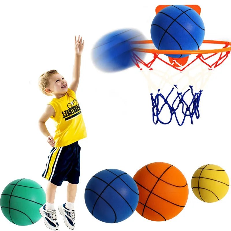 18CM Bouncing Mute Ball Toy Indoor Silent Basketball Baby Foam Toy Silent Playground Bounce Basketball Child Sports Games Gift - Prostamina - Prostamina - 18CM Bouncing Mute Ball Toy Indoor Silent Basketball Baby Foam Toy Silent Playground Bounce Basketball Child Sports Games Gift