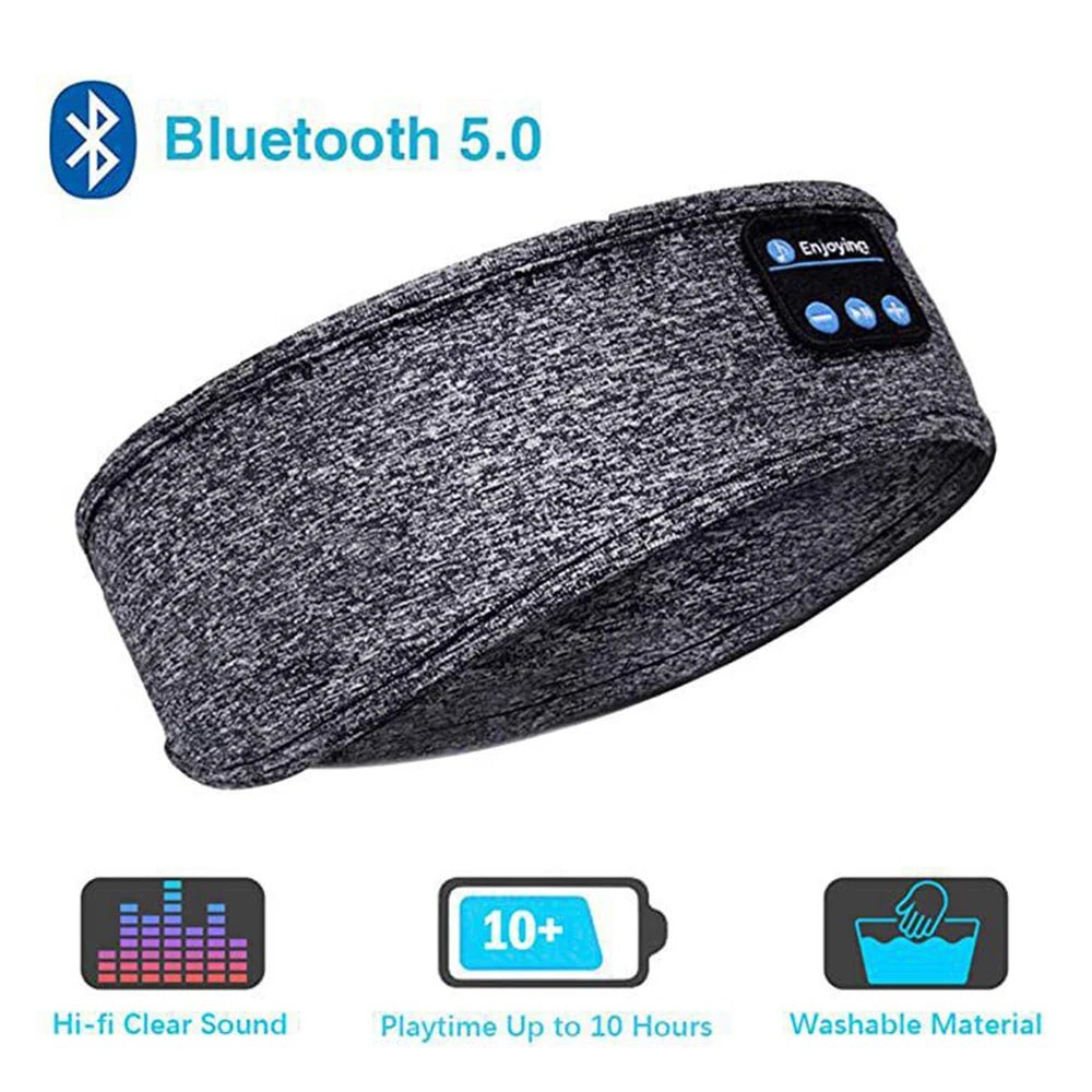 Bluetooth - Compatible Earphones Sports Sleeping Headband Elastic Wireless Headphones Music Eye Mask Wireless Eye Headset Headband - Prostamina - Prostamina - Bluetooth - Compatible Earphones Sports Sleeping Headband Elastic Wireless Headphones Music Eye Mask Wireless Eye Headset Headband
