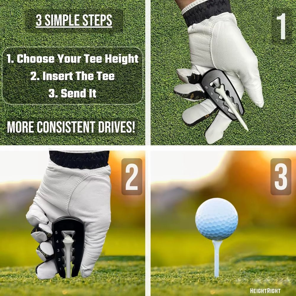 Adjustable Golf Tee Height Tool Precision Tee Height Setter for Consistent Swings, Durable Design, Easy - To - Use Golf Training Aid - Prostamina - Prostamina - Adjustable Golf Tee Height Tool Precision Tee Height Setter for Consistent Swings, Durable Design, Easy - To - Use Golf Training Aid