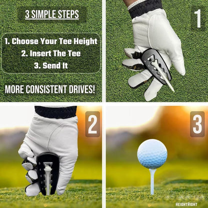Adjustable Golf Tee Height Tool Precision Tee Height Setter for Consistent Swings, Durable Design, Easy - To - Use Golf Training Aid - Prostamina - Prostamina - Adjustable Golf Tee Height Tool Precision Tee Height Setter for Consistent Swings, Durable Design, Easy - To - Use Golf Training Aid