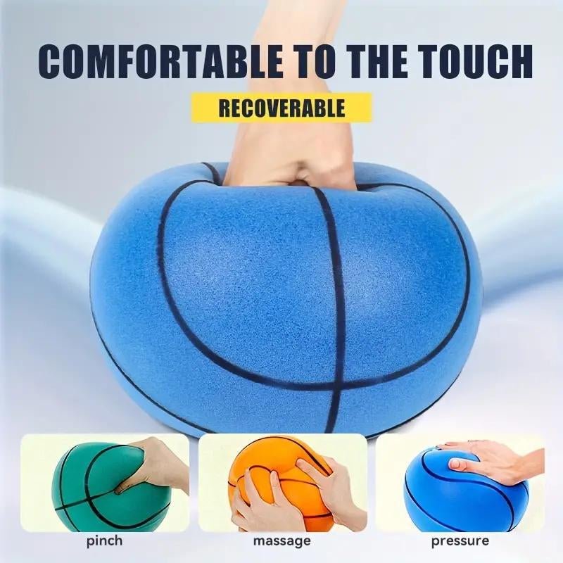 Silent Basketball, Indoor Training Foam Basketball, Low Noise Basketball for Various Indoor Activities, Interactive Game Props, Interesting Gifts - Prostamina - Prostamina - Silent Basketball, Indoor Training Foam Basketball, Low Noise Basketball for Various Indoor Activities, Interactive Game Props, Interesting Gifts