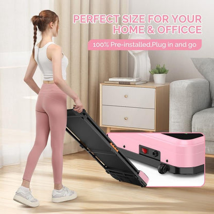 Ancheer Compact Treadmill - Adjustable Speeds and Cushioned Comfort for Home Fitness Enthusiasts - Prostamina - Treadmills - Prostamina - 【Live】Ancheer Compact Treadmill - Bright Colors, Adjustable Speeds, and Cushioned Comfort for Home Fitness Enthusiasts Home Workout Equipment