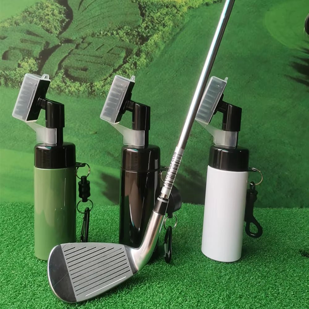 Golf Club Groove Cleaner Brush with Leakproof Spray Bottle Automatic Water Professional Golf Cleaning Kit Portable Golf Tools - Prostamina - Prostamina - Golf Club Groove Cleaner Brush with Leakproof Spray Bottle Automatic Water Professional Golf Cleaning Kit Portable Golf Tools