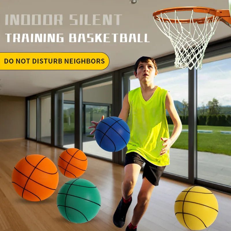 18CM Bouncing Mute Ball Toy Indoor Silent Basketball Baby Foam Toy Silent Playground Bounce Basketball Child Sports Games Gift - Prostamina - Prostamina - 18CM Bouncing Mute Ball Toy Indoor Silent Basketball Baby Foam Toy Silent Playground Bounce Basketball Child Sports Games Gift