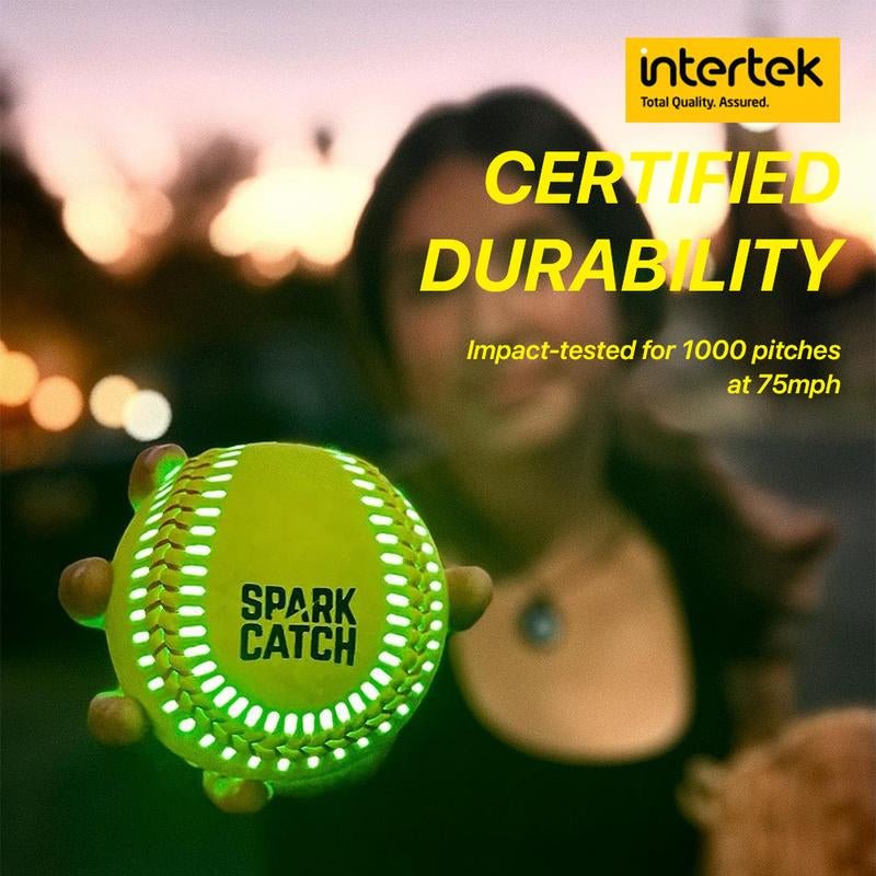 Spark Catch 12” Softball (Impact - Activated) - Perfect Holiday Gift - Prostamina - Prostamina - Spark Catch 12” Softball (Impact - Activated) - Perfect Holiday Gift