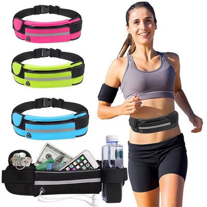 Sport Running Waist Bag for Women Men Comfortable Gym Fanny Bag Safty Tape Cycling Phone Case Running Belt - Prostamina - Prostamina - Sport Running Waist Bag for Women Men Comfortable Gym Fanny Bag Safty Tape Cycling Phone Case Running Belt