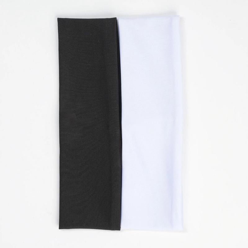 Sports Headband - Non - Slip Fitness Headband for Basketball, Workout, and Other Activities (Black and White) - Prostamina - Prostamina - Sports Headband - Non - Slip Fitness Headband for Basketball, Workout, and Other Activities (Black and White)